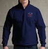 Hereford RC Navy 1/4 Zip Sweatshirt