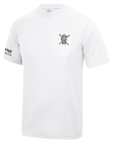Tyne ARC Men's White Tech T-Shirt