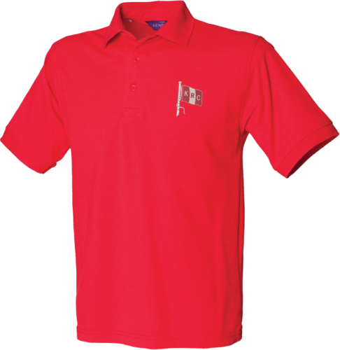 Kingston RC Men's Red Polo Shirt