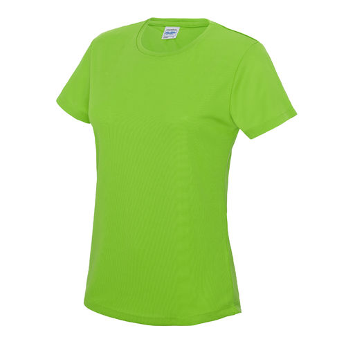 Women's Hi Viz Green Tech T-Shirt