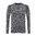 Men's Grey Long Sleeved '3D Fit' Performance Top