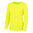 Women's Electric Yellow Long Sleeved Cool T