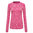 Women's Pink Long Sleeved '3D Fit' Performance Top