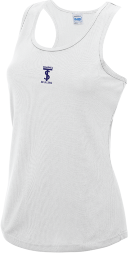 Thames Scullers Women's White Training Vest