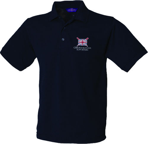 GB Rowing Team Supporters Men's Navy Polo Shirt