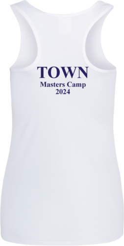 PTRC 2024 Masters Camp Women's White Vest