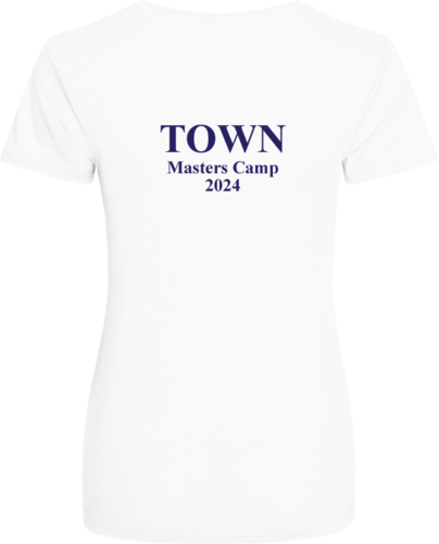 PTRC 2024 Masters Camp Women's White Tech T-Shirt