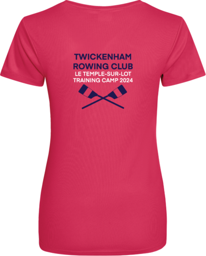 Twickenham RC 2024 Camp Women's Pink Tech T-Shirt