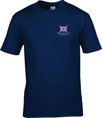 GB Rowing Team Supporters Kids' Navy T-Shirt