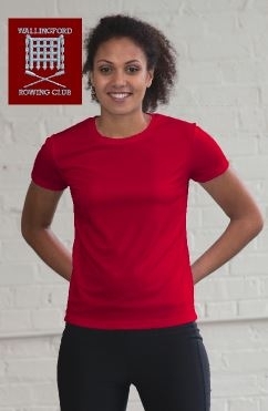 WRC Women's Red Tech T-Shirt