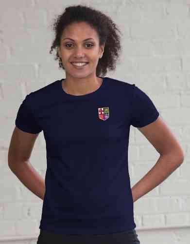 London RC Women's Navy Tech T-Shirt