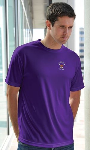 RUBC Men's Purple Tech T-Shirt