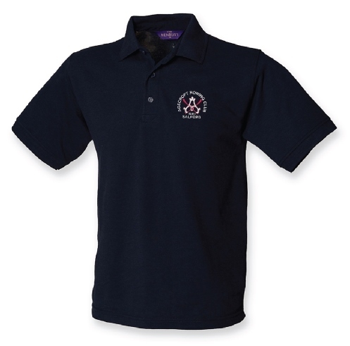Agecroft RC Men's Navy Polo Shirt