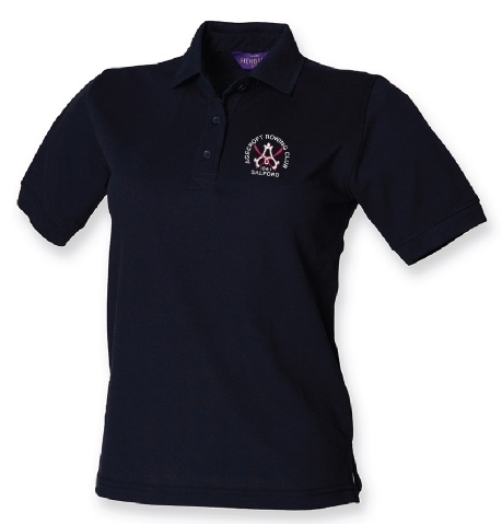 Agecroft RC Women's Navy Polo Shirt