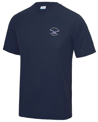 Cantabrigian RC Men's Navy Tech T-Shirt