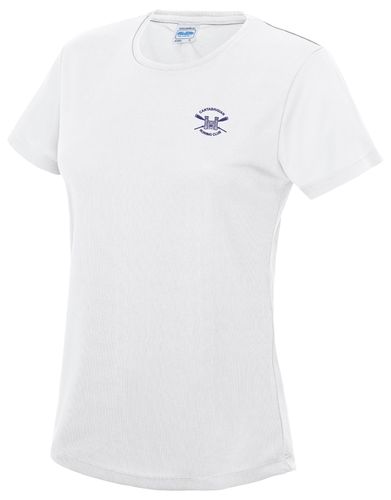 Cantabrigian RC Women's White Tech T-Shirt