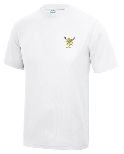 RCBC Men's White Tech T-Shirt
