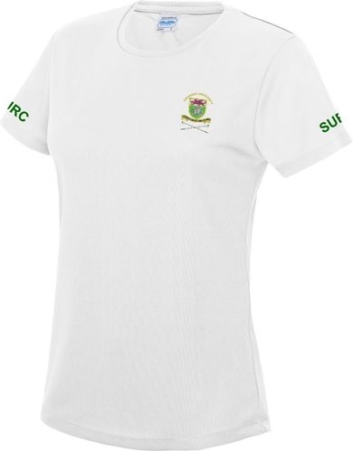SURC Women's White Tech T-Shirt