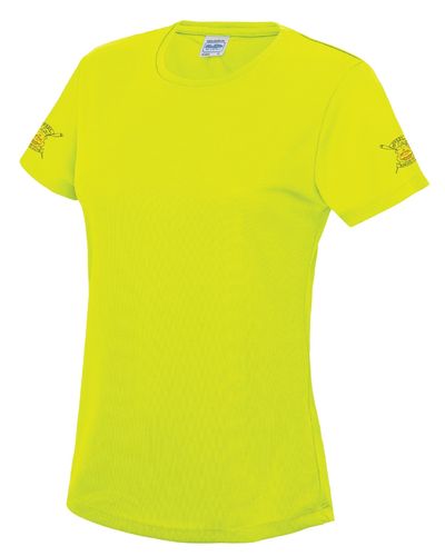 Derby RC Women's Electric Yellow Tech T-Shirt
