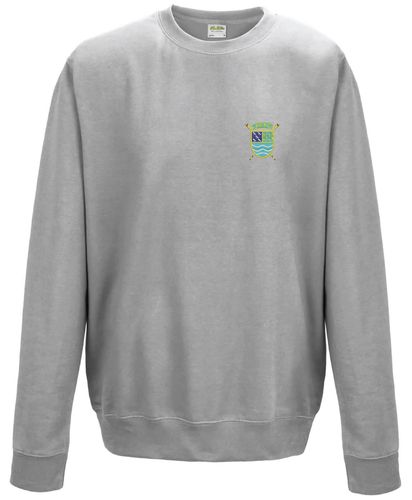 PTRC Grey Sweatshirt Embroidered Front