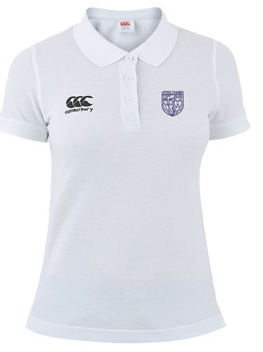 UTRC Women's Canterbury White Polo Shirt