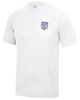 UTRC Men's White Embroidered Tech T-Shirt