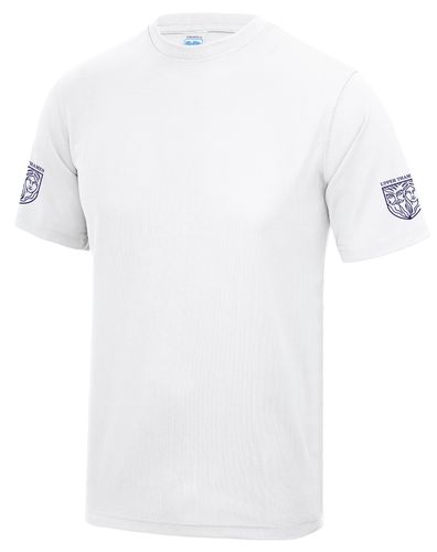UTRC Men's White Racing Tech T-Shirt
