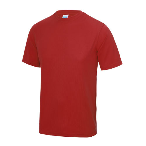 Men's Red Tech T-Shirt
