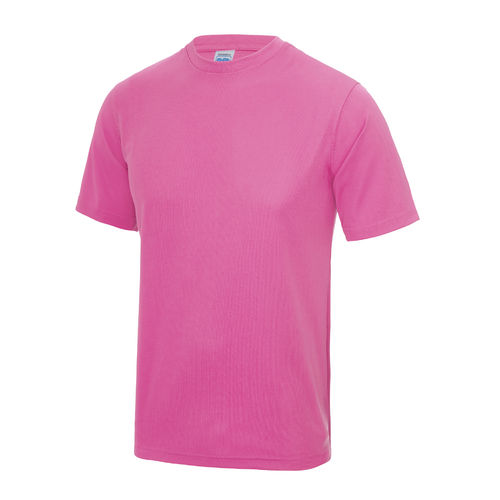 Men's Hi Viz Pink Tech T-Shirt
