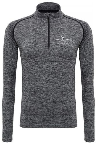 Curlew RC Men's Long Sleeved '3D Fit' Performance Zip Top