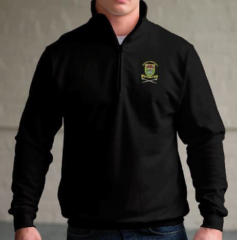 SURC Black Quarter Zip Sweatshirt