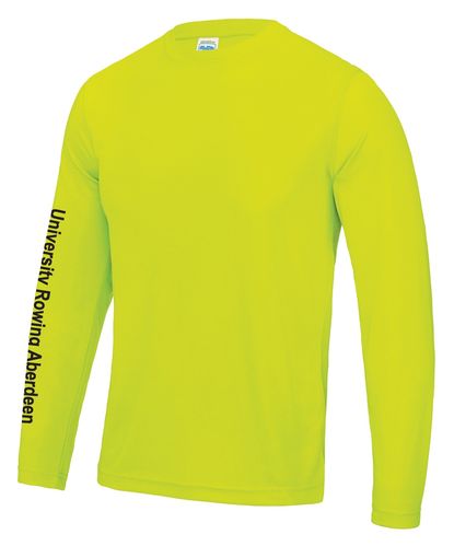 AU/RGU Men's Electric Yellow Long Sleeved Cool T