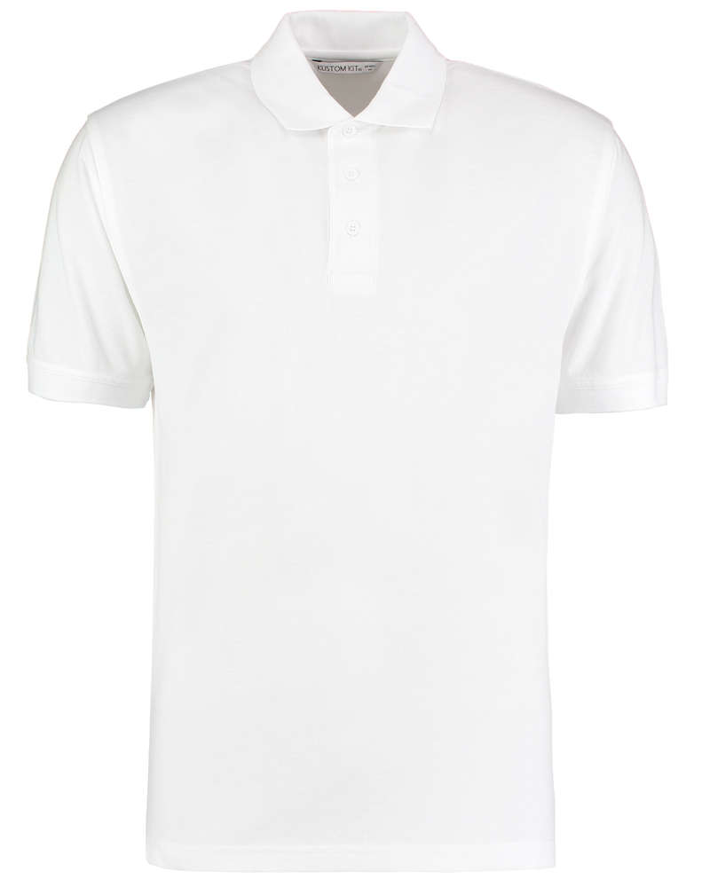 Kustom Kit White Polo Shirt - The Kit Crew