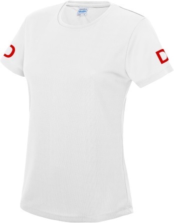 Derby RC Women's White D Tech T-Shirt