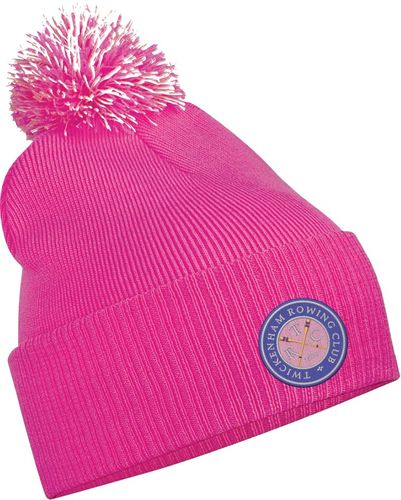 Twickenham RC Pink Bobble Hat