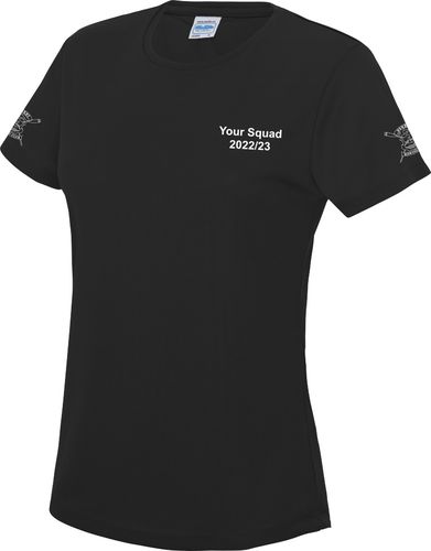 Derby RC Women's Black Tech T-Shirt