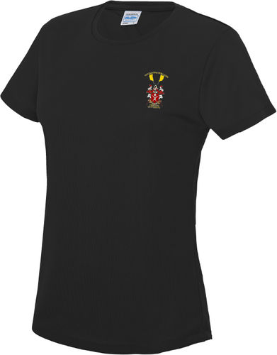 VMBC Women's Black Tech T-Shirt