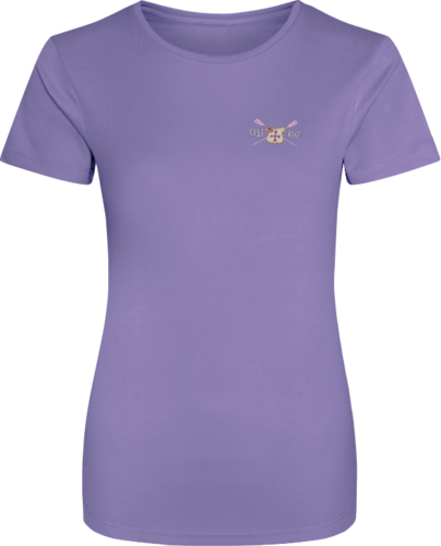 DUBC Women's Digital Lavender Tech T-Shirt