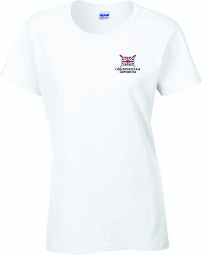 GB Rowing Team Supporters Women's White T-Shirt
