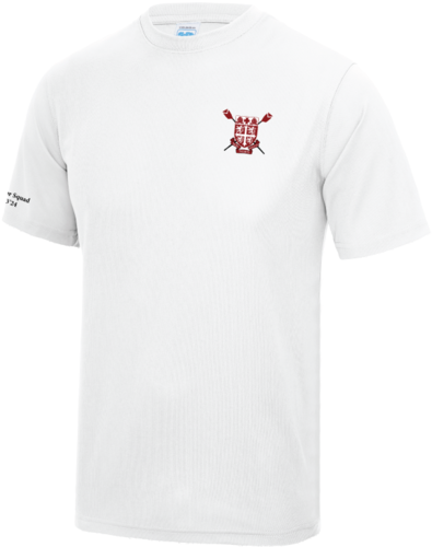 University College Durham BC Men's White Tech T-Shirt
