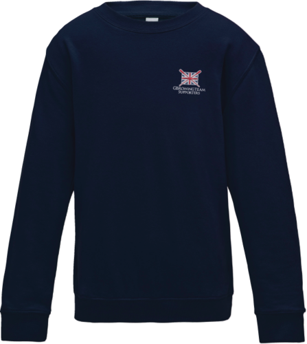 GB Rowing Team Supporters Kids' Navy Sweatshirt