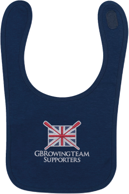 GB Rowing Team Supporters baby's bib